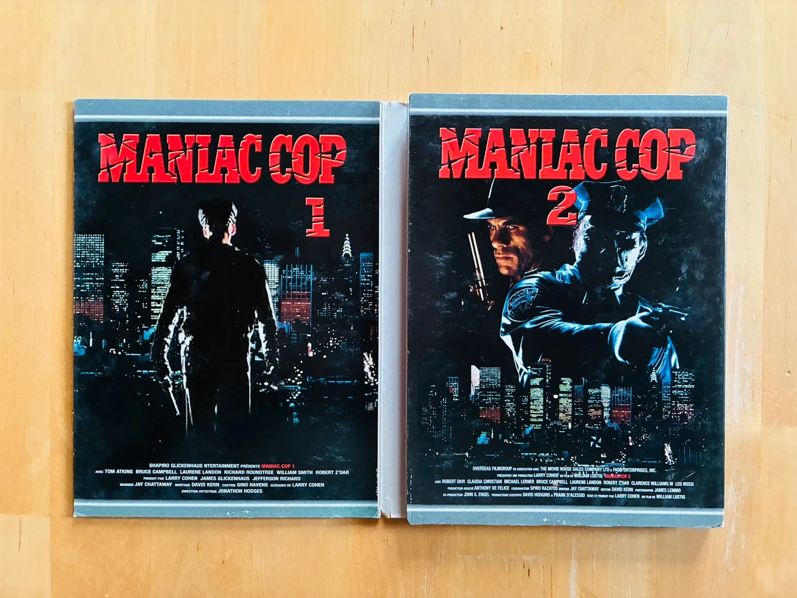 Caja de DVD Maniac Cop 1 y 2 de William Lustig. – photo 2
